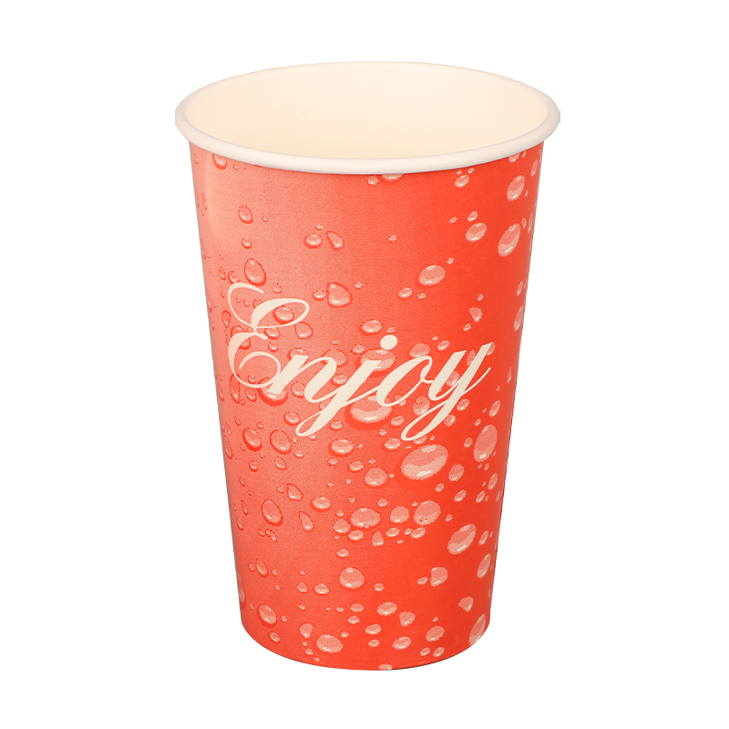 Copo de papel para beber frio de cola de 22 onças