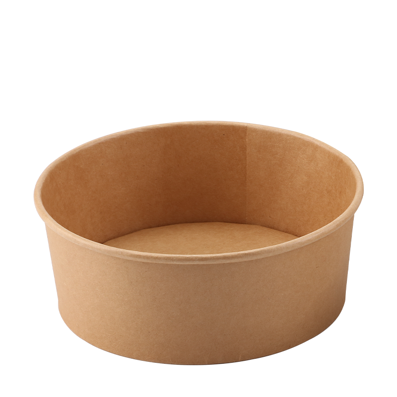 Saladeira de papel kraft natural 750ML