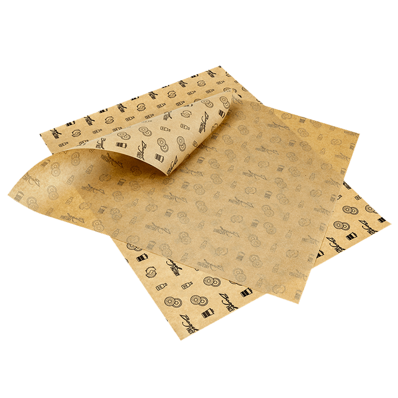 Papel de embrulho à prova de gordura para forro de padaria
