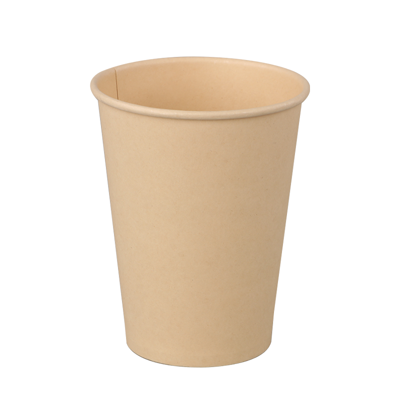Copo de papel de café quente de bambu de 16 onças