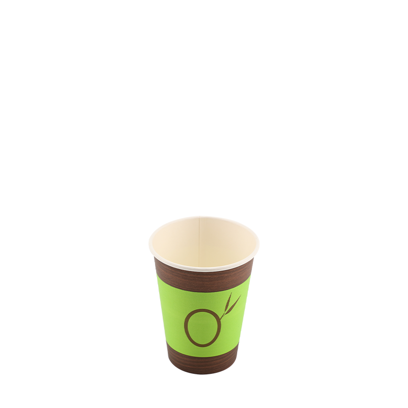 Copo de café de papel biodegradável de 2,5 onças