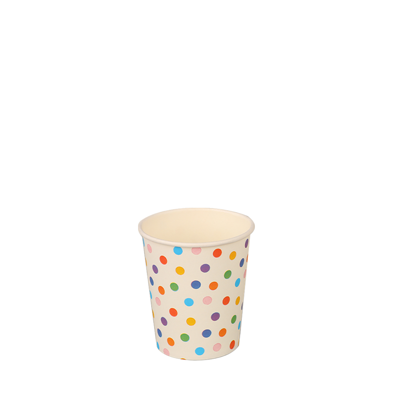 Copo de café de papel reciclável de 2,5 onças