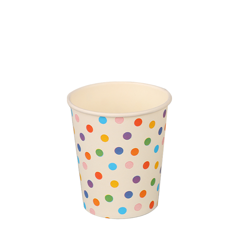 Copo de papel quente reciclável de venda automática de 6 onças